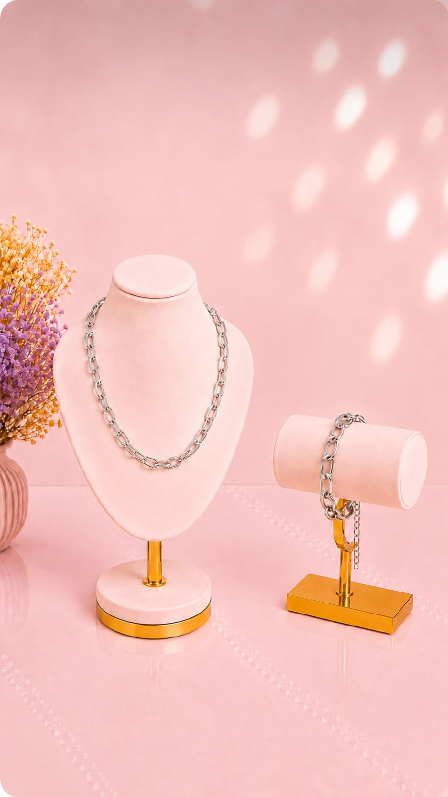 Conjunto Corrente Prata